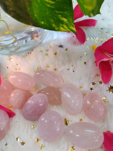 Rose Quartz Tumble Stone for Love