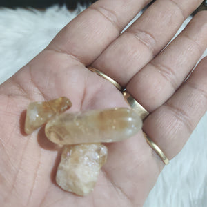 Citrine Tumble Stone for Financial Abundance & Health