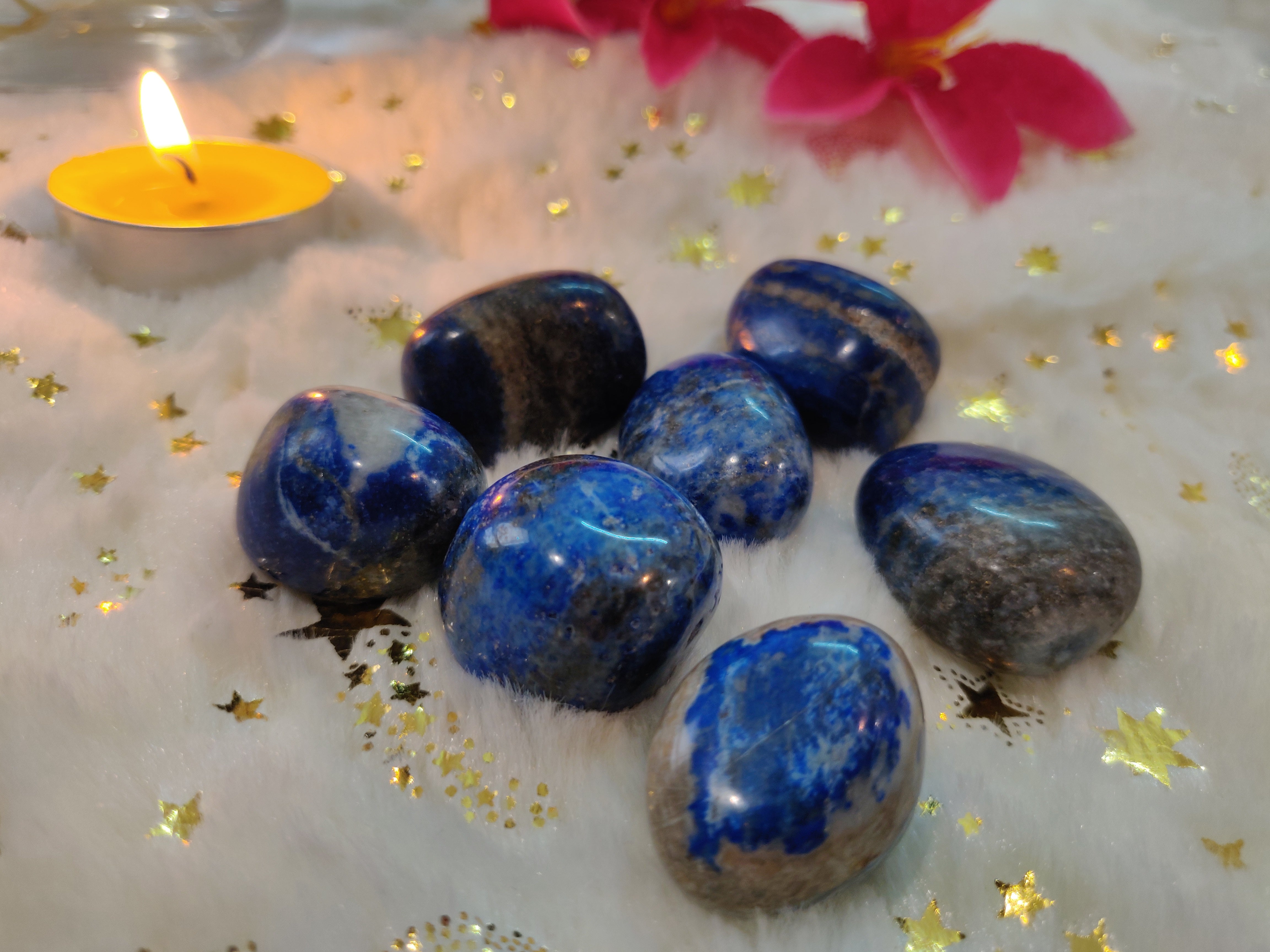 Lapis Lazuli Tumble Stone for Better Communication