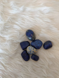 Lapis Lazuli Tumble Stone for Better Communication