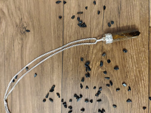 Tiger Eye Pencil Pendant