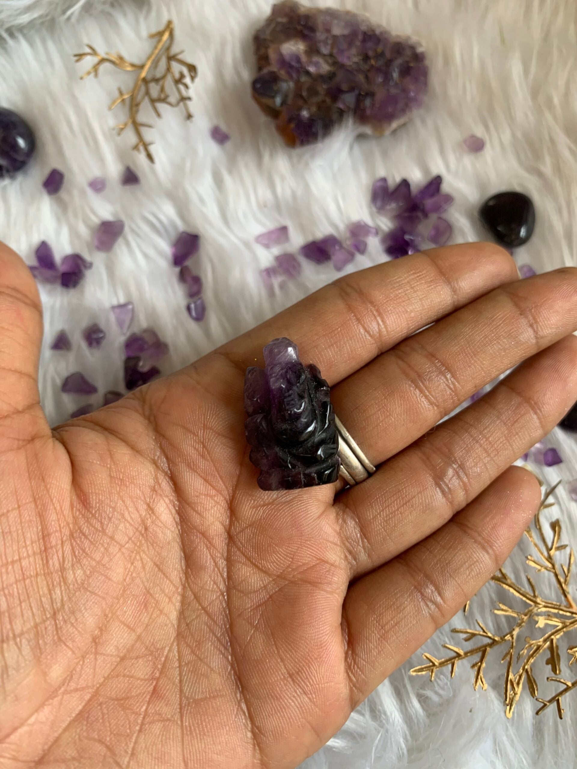 Amethyst Ganesha