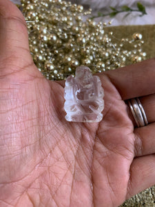 Clear Quartz Ganesha