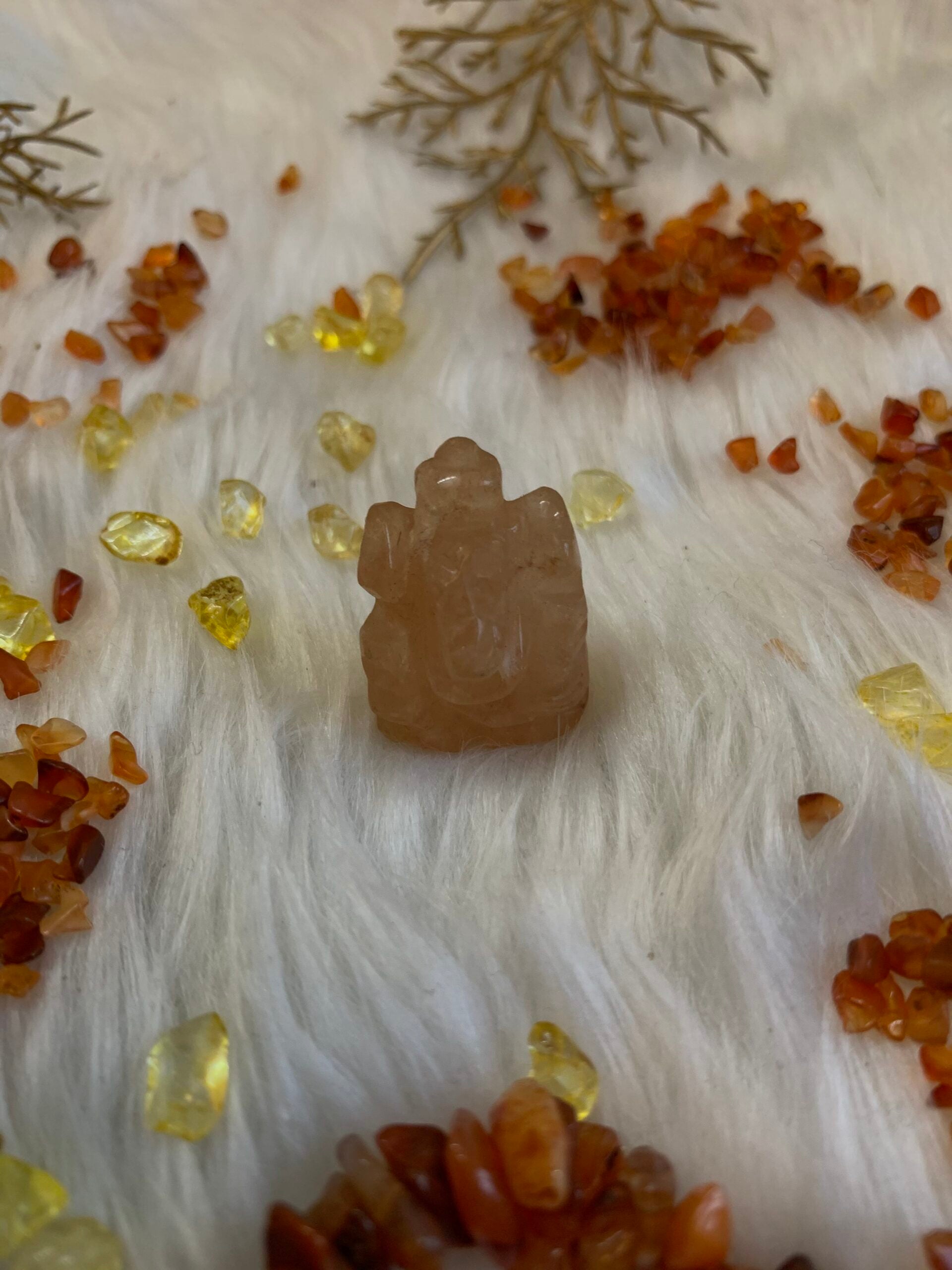 Carnelian Ganesha