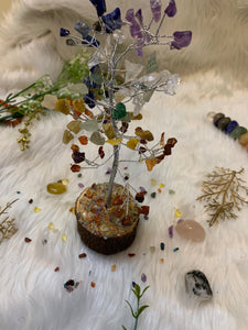 Seven Chakra Crystal Tree for Chakra Healing